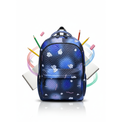 Sac à dos Le Solide Bleu Noir N°2