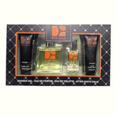 Coffret parfum 4 pièces - BOZZSI ORANGE