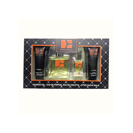 Coffret parfum 4 pièces - BOZZSI ORANGE