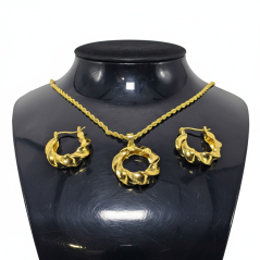 Ensemble plaqué or Daba Thiam 4