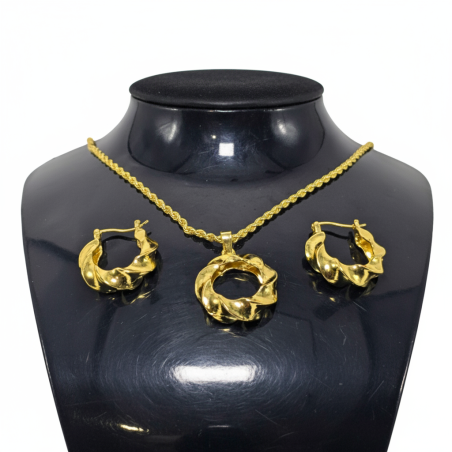 Ensemble plaqué or Daba Thiam 4