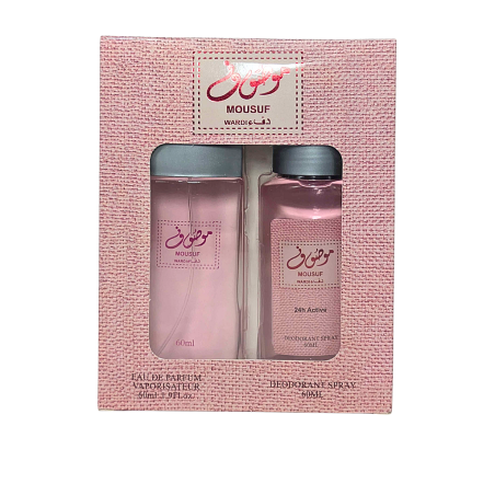Coffret Parfum femme MOUSSUF Wardi 60ML
