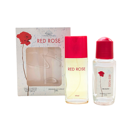 Coffret Parfum femme RED ROSE 60ML
