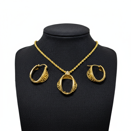 Ensemble plaqué or Daba Thiam 2