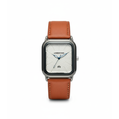 Montre homme AMBERTIME fond beige clair