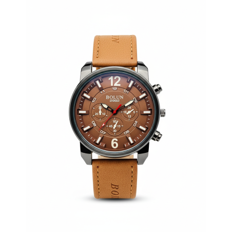 Montre homme BOLUN marron