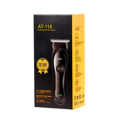 Tondeuse HTC AT-118 à barbe rechargeable USB Noir