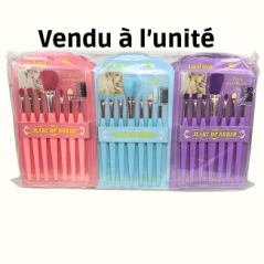 Set de 7 pièces pinceaux MAKE UP BRUSH