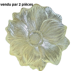 2 Set de table doré - LUXE 38cm