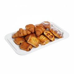 Plat en mélamine rectangle 55cm