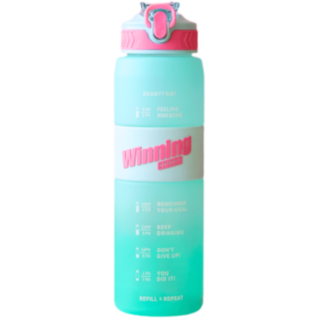 Gourde Winning Sport - Vert 1 L