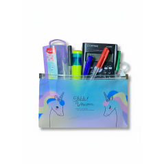Trousse scolaire Asiya Multicolore