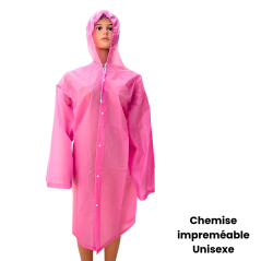 Chemise imperméable léger Rose