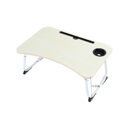 Mini table ordinateur Beige clair 23,5 cm x 14cm