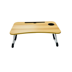 Mini table ordinateur Marron beige 23,5 cm x 14cm