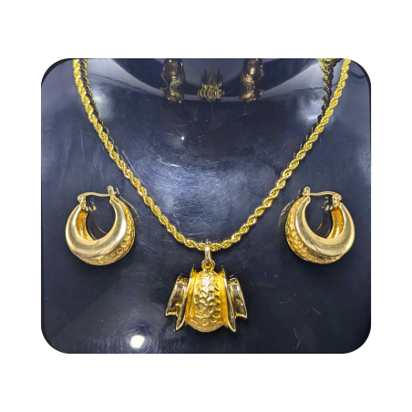 Ensemble plaqué or Daba Thiam 3