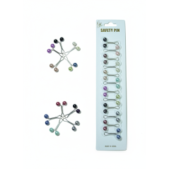 Paquet de 12 attaches voile hijab