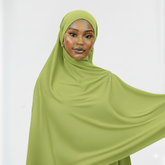 Col hijab jersey Vert4 2 mètres