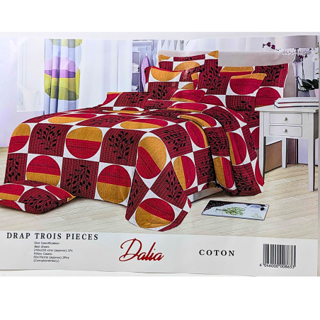 Drap 3 pièces Dalia N°522