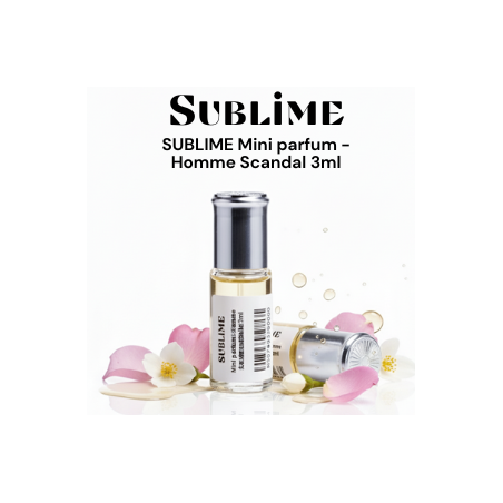 SUBLIME Mini parfum - Homme Scandal 3ml