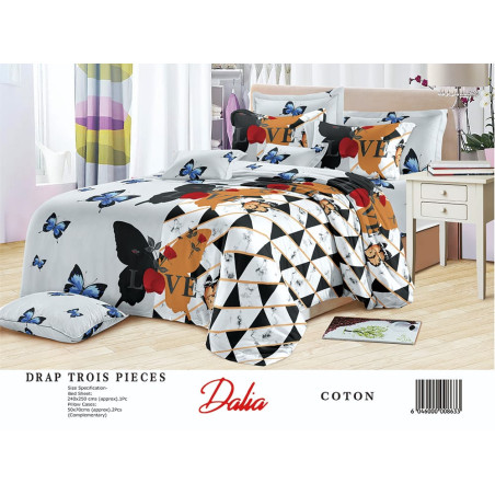 Drap 3 pièces Dalia N°492