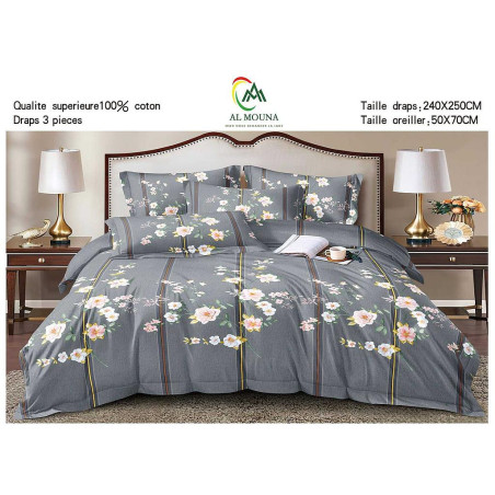 Drap 3 pièces AL MOUNA N°08