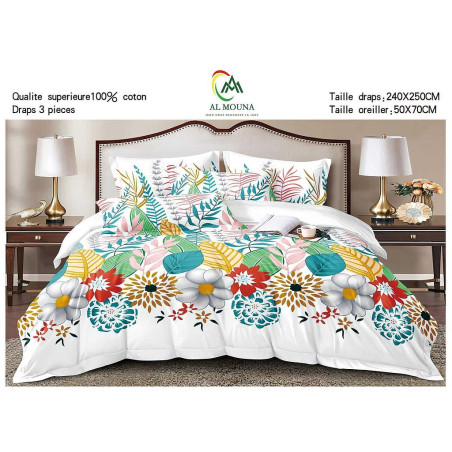 Drap 3 pièces AL MOUNA N°14