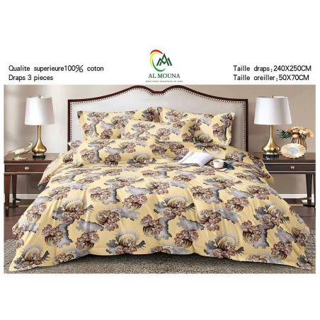 Drap 3 pièces AL MOUNA N°18