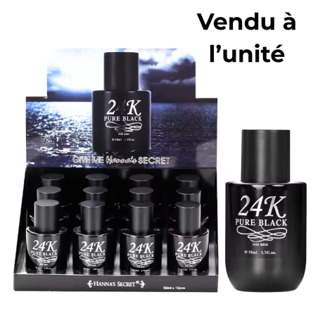 Parfum Homme 24K Pure Black 50ML