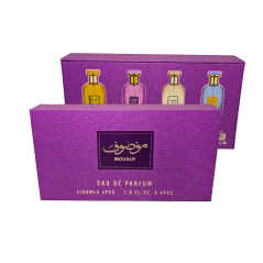 Pack 4 parfums Mousuf violet 120 ml