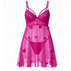 Lingerie Mala Nop taille standard Rose