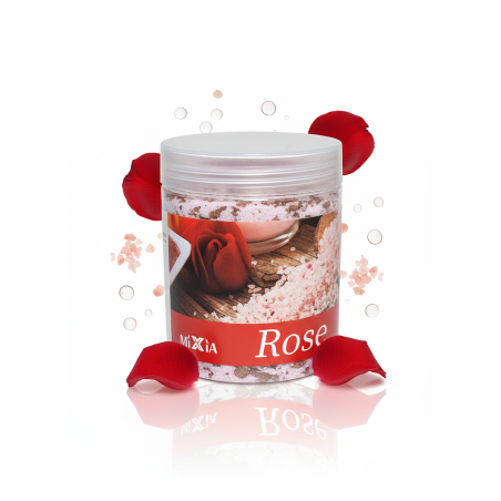 Sel de Bain MIXIA à l'extrait de Rose 350g