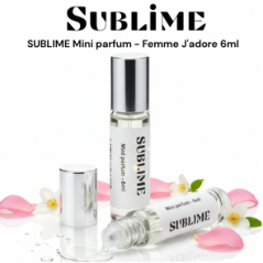 SUBLIME Mini parfum - Femme J'adore 6ml