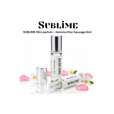 SUBLIME Mini parfum - Homme Dior Sauvage 6ml