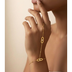 Bracelet BB Binta 2 plaqué or