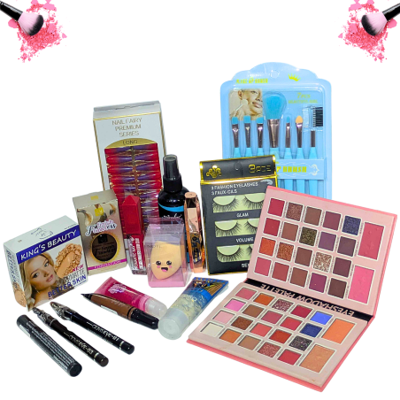 Pack maquillage teint noir Lisa