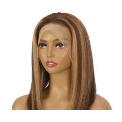 Cheveux naturels raides longueur 14 Piano