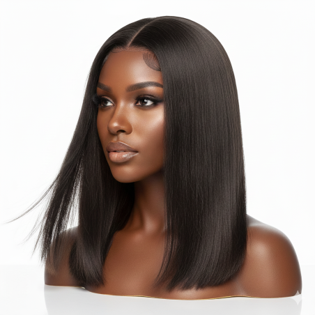 Perruque cheveux Brésilien raides longueur 14