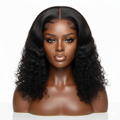 Perruque cheveux semi frisé Brésilien longueur 14 Perruque cheveux semi frisé Brésilien longueur 14