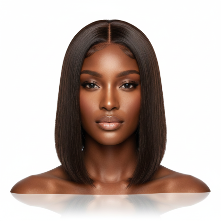 Perruque cheveux Vietamien raides longueur 10