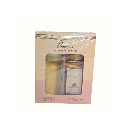 Coffret Parfum femme BERRIES Weekend 60ML