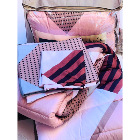 Couette + 1 drap + 2 taies d'oreillers ANDALUCIA 27