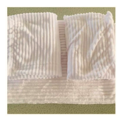 Drap Velours 3 pièces blanc de lait N°12