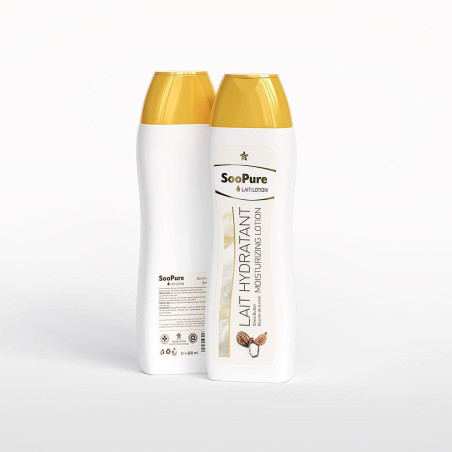 Lait de corps Hydratant au beurre de Karité SooPure 600ML