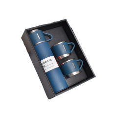 Thermos Coffret 4 pièces Bleu