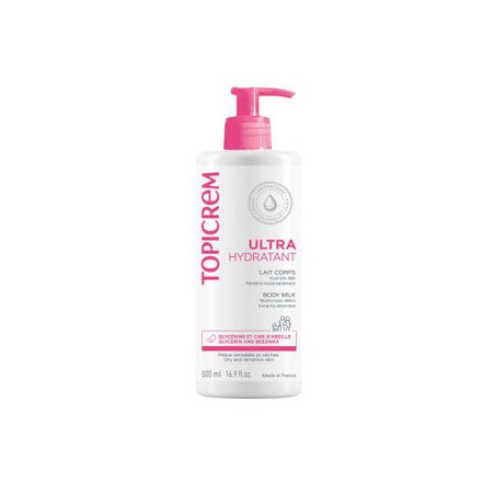 Lait de Corps TOPICREM Ultra-Hydratant 500 ML