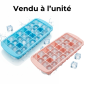 Bacs à glaçons bleu Silicone