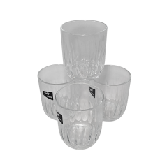 Ensemble 4 tasses en verre Moyen