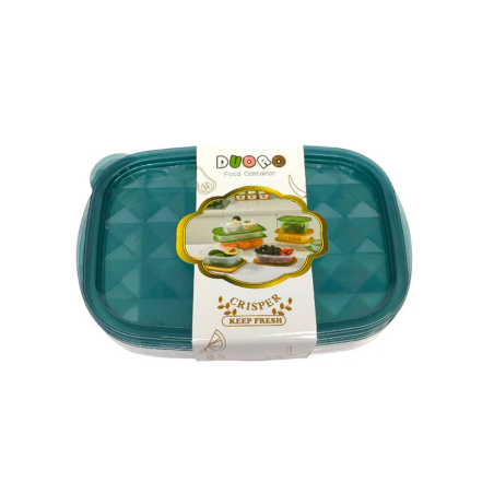 Boîte en plastique 3 pièces Vert