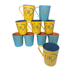 Lot de 10 Gobelets en plastique Idriss